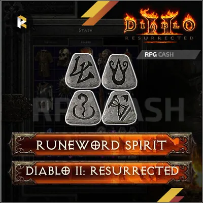 Spirit - Complete Runewords - Diablo 2 Resurrected D2R • $248.47