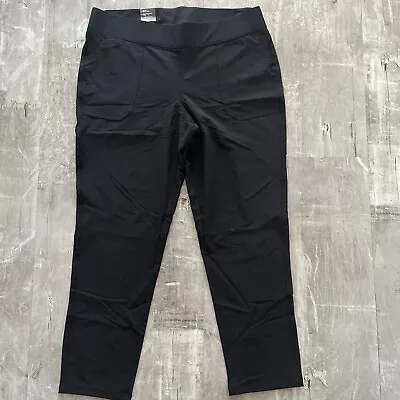 Original Weatherproof Vintage Womens Slim Pant Black Large New • $14.95