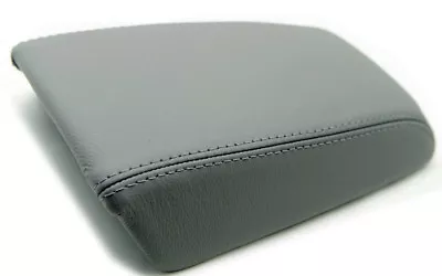 Fits 01-04 Volvo S60 Gray Real Leather Center Console Lid Armrest Cover • $27.59