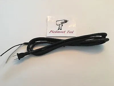 Power Cord EC162 9 Feet 16 Gauge 2 Wire 125 Replaces Milwaukee Part # 22-64-0785 • $17.45