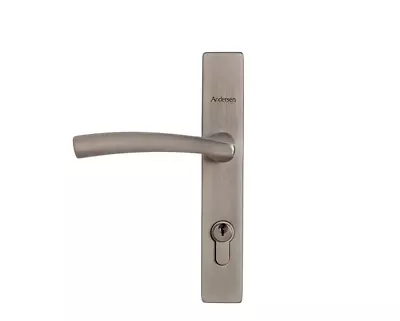 Andersen Storm Door Handle Set Lock & Keys - Modern Brushed Dark Nickel 92888 • $69.95