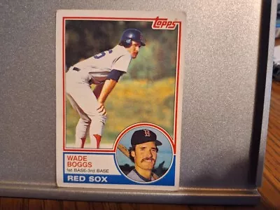 1983 Topps Wade Boggs Rookie Card • $1.50