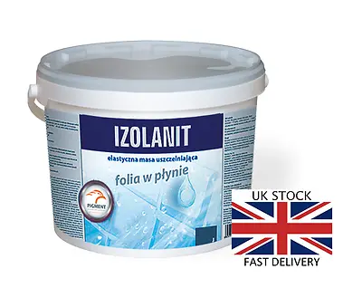 1.5kg-30kg IZOLANIT Waterproof Tanking Membrane Liquid Foil Wet Shower Bath Room • £20.99