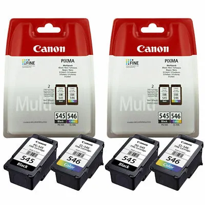 £57.95 • Buy Canon Black & Colour Ink Cartridges, Pixma TS3352 TS3355, TS3450, TS3452, LOT