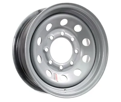 Trailer Wheel Rim 16x6 16 X6 In. HD Modular 8 Bolt Hole 6.5 In. On Center Silver • $82.97