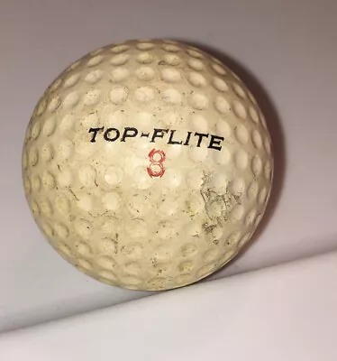 Spalding Top Flite #8 Vintage Collectible Golf Ball RARE • $7
