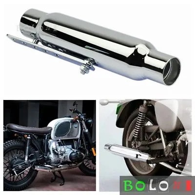 Shorty Exhaust Motorcycle Muffler Pipe For Harley Honda Yamaha Cafe Racer Bobber • $69.92