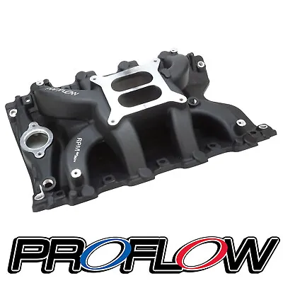 Proflow Intake Manifold 4-barrel Square Bore Holden 5L V8 VN Heads 304 308 Black • $505