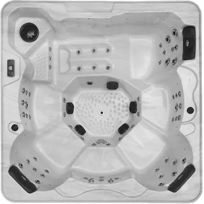 Hot Tub Refresh+ 6 Seat Luxury Canadian Gecko 32amp Spa Light Music Ex Demo • £3599.10