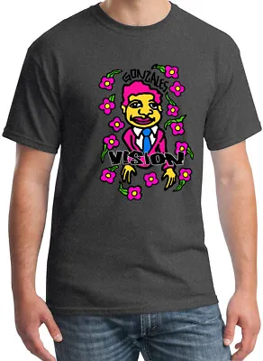 Vision Mark Gonzales Gonz & Flowers Skateboard T-shirt • $18