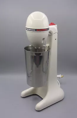 Vintage Hamilton Beach Drink Master #727-4 2 Speed Milkshake Mixer Blender White • $18.95