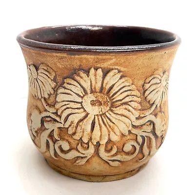 Vintage Quantock Somerset Studio Pottery Flower Pot • £23.99