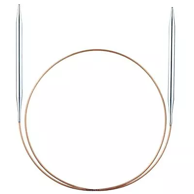 Addi Fixed Circular Knitting Needles With Silver Tips • £7.35