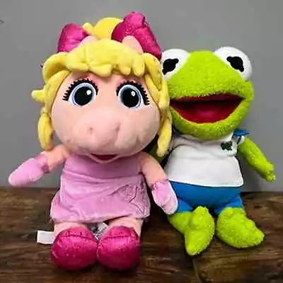 Disney Muppet Babies Miss Piggy & Kermit Plush Set • $45.90