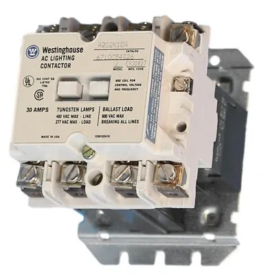 New Eaton Cutler Hammer A202k1da Model J 4 Pole Magnetic Lighting Contactor 3ph • $349