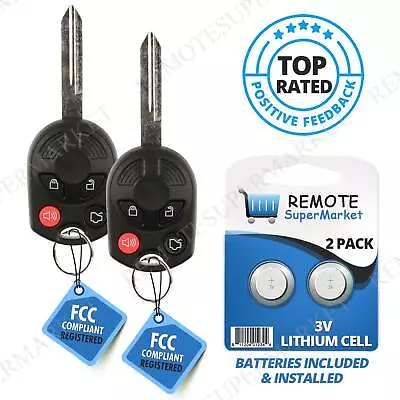$17.95 • Buy 2 For Ford Escape 2005 2006 2007 2008 2009 2010 2011 Keyless Entry Key Remote