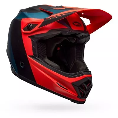 Mountain Biking Bell Full-9 Fusion MIPS Helmet X-Small Matte Infrared/Blue • $29.99