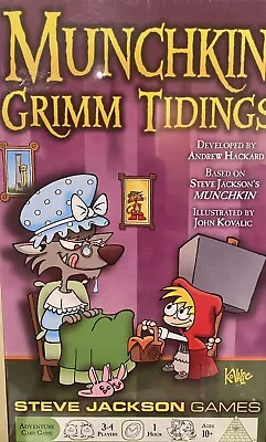 Munchkin Grimm Tidings Game • $16.99