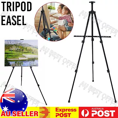 Art Adjustable Stand Artist NonSlip Tripod Display Sketching Paint Drawing Easel • $16.99