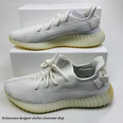 APRIL 2017 Drop Adidas YEEZY BOOST 350 V2 Trainers Cream WHITE SHOES UK 10 • £349.95