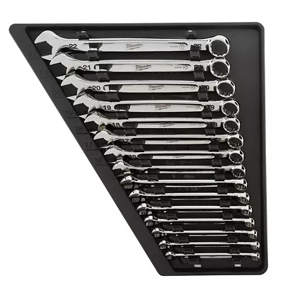 Milwaukee 48-22-9515 15 Piece Combination Wrench Set - Metric • $107.42