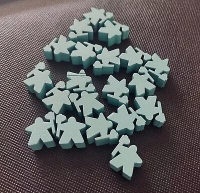 Rise Of Tribes | 20 Green Tribe Member Meeples | Official Game Pieces • $5.99