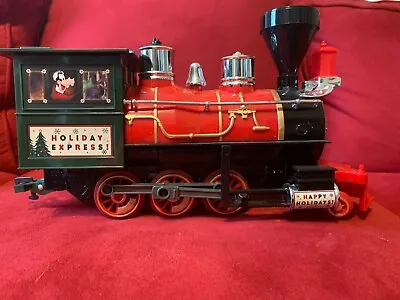 Disney Parks Christmas Train Set Mickey Holiday Express - Replacement ENGINE • $50