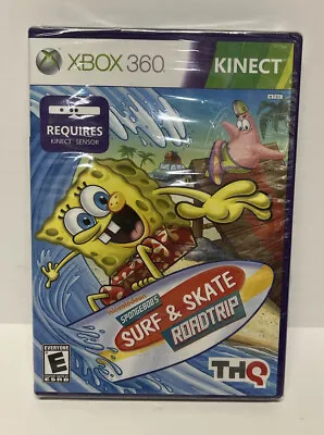 SpongeBob's Surf & Skate Roadtrip (Microsoft Xbox 360 2011) Brand New • $43.75