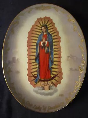 Our Lady Of Guadalupe COLLECTOR PLATE Hector Garrido VISIONS OF OUR LADY • $24.99