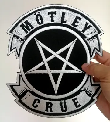 Motley Crue Music Band Hard Rock Prison Devil Logo Embroidered Iron-On Sew Patch • $20.90