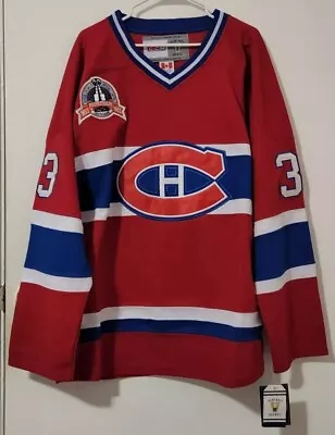 Patrick Roy 1993 Throwback Jersey Montreal Canadiens NEW WITH TAGS • $100.92