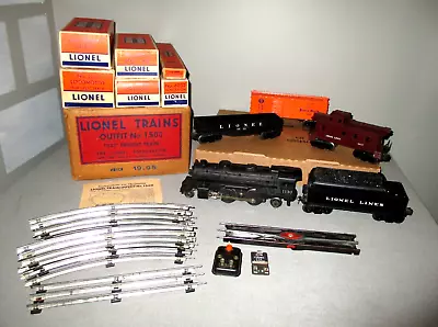 1953 Lionel Train Freight Set No.1500- O27- W-boxes-1130 Locomotive -1-owner-vgc • $9.99