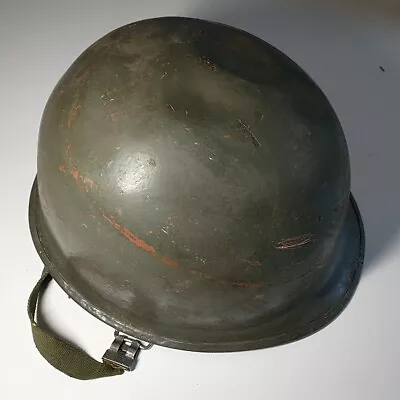 US WW 2 M-1 HELMET & LINER Front Seam  • $99.99