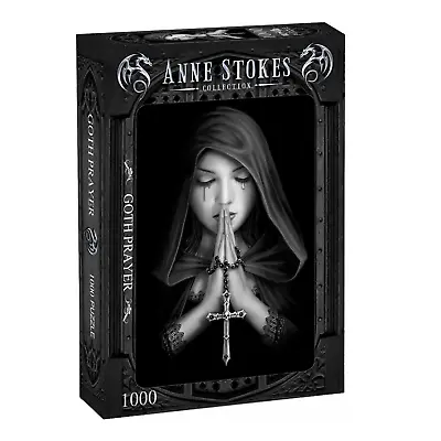 ** Goth Prayer  1000 Piece Gothic Official Anne Stokes Jigsaw Puzzle ** • £24