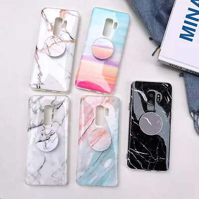 $7.35 • Buy For Samsung Galaxy Note20 N10 N9 S20 S10 S8 S7 Marble Phone Case Cover W/ Holder
