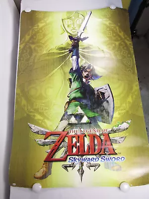 The Legend Of Zelda Skyward Sword Poster - 24  X 36  - Nintendo 2012 - Official • $24.99