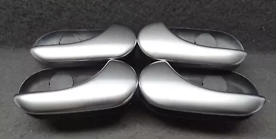 Saab 9-5 1999-2009 Inner Door Pull Handle SET Latch Matte Silver Og9-3 LH RH 900 • $79.98