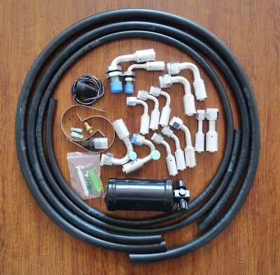 A/C Air Conditioning Hoses Fittings Binary Switch O-rings & Drier Kit • $129.85