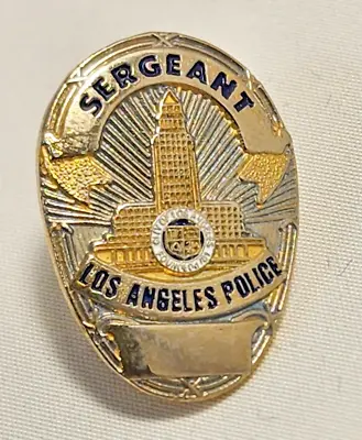 Collectable Police Pin/ Sergeant Los Angeles Police/ City Of Los Angeles • $6.95