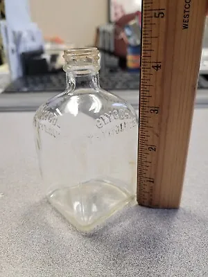 Vintage Glyco-Thymoline Apothecary Medicine Square Bottle  #3 - Exc Condition  • $0.99