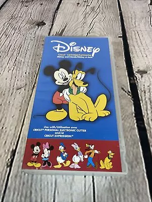 Cricut Mickey & Friends Cartridge #29-0382 Disney Case Cartridge Keypad Manual • $7