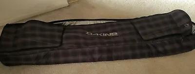 DAKINE Fall Line Double 170cm Ski  Snowboard Travel Bag Roller Wheels Black Gray • $66