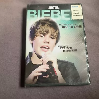Justin Bieber: A Rise To Fame DVD Brand New Sealed • $5.70