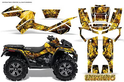 Can-am Outlander Xmr 500 650 800r Graphics Kit Decals Stickers Inferno Y • $269.95