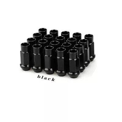 20 MUTEKI SR48 COLOR WHEEL LUG NUTS 12X1.5 & 12x1.25 ACORN RIM EXTENDED OPEN END • $48.99