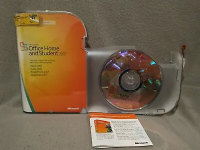Microsoft Office Home And Student 2007 Full Version W Product Key Origin $149.99 • $68.89