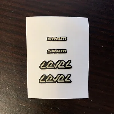 Sram Level Brake Sticker Decal Set 4 Pieces • $10.99