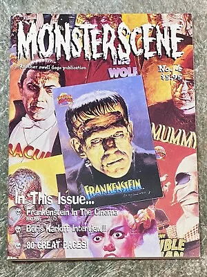 MONSTERSCENE #4 March 1995 FRANKENSTEIN COVER • $24