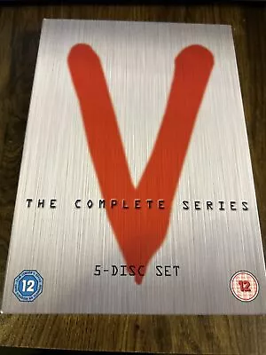 V The Complete Series 5-Disc DVD Set (1984) Marc Singer Robert Englund Tv Epic • £4.99
