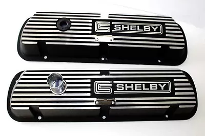 New! SHELBY GT350 Mustang Valve Covers Cobra Ford Aluminum Pair 289 302  • $215.95